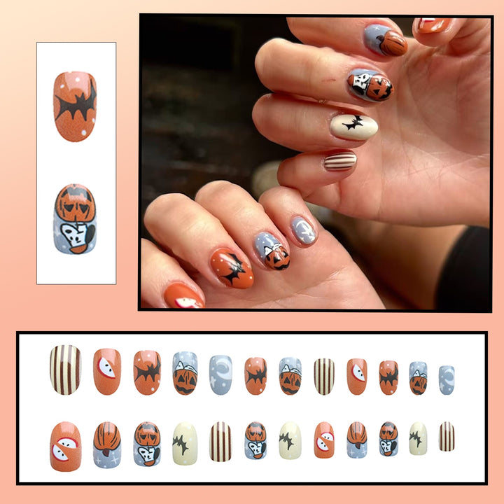 Halloween Themen Nagelüberzug
