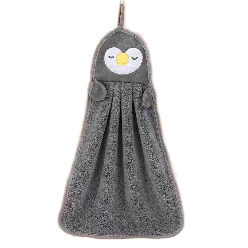 Damen Handtuch mit tierischem Motiv Karnz