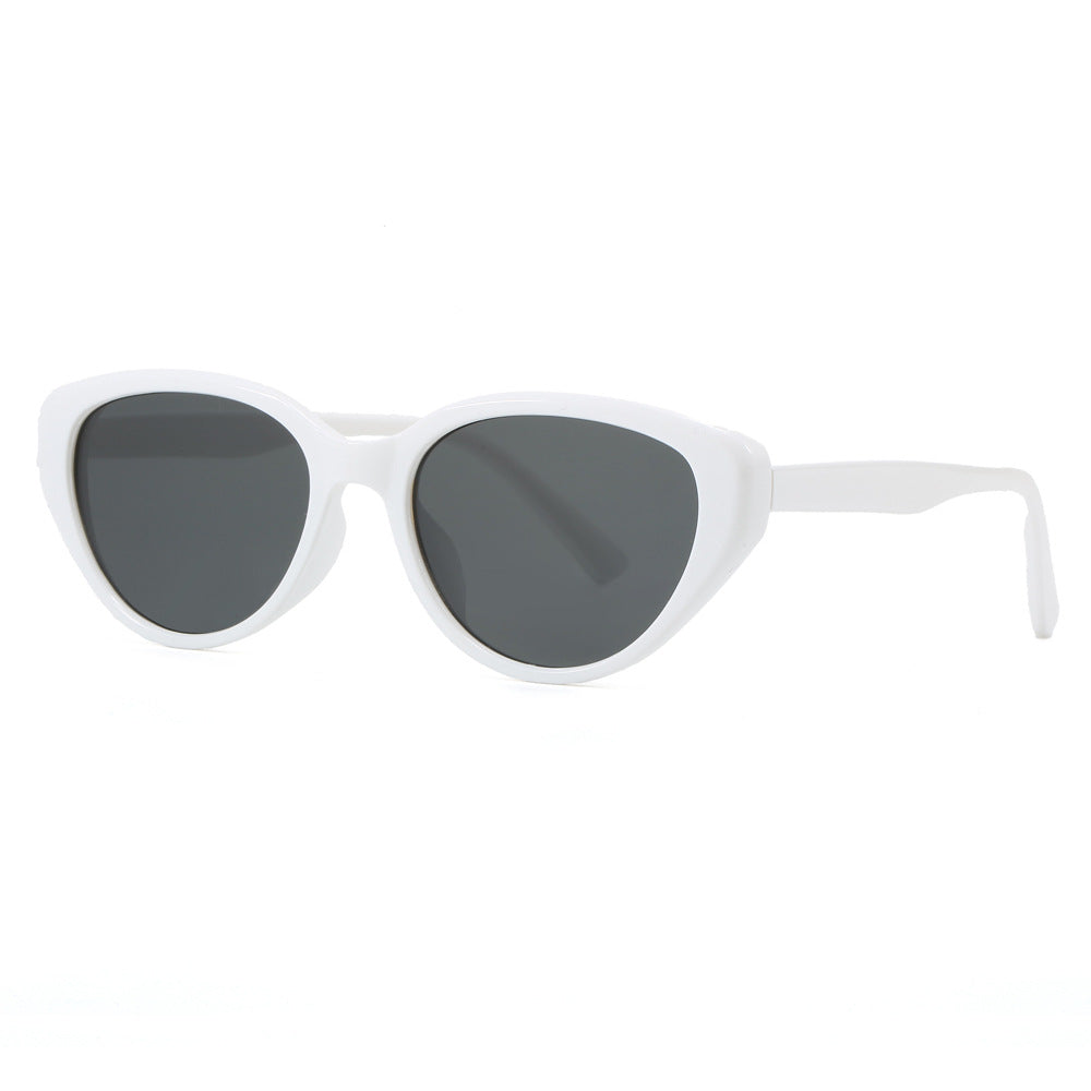 Damen Cat-Eye Sonnenbrille mit trendigem Leopardenmuster Karnz