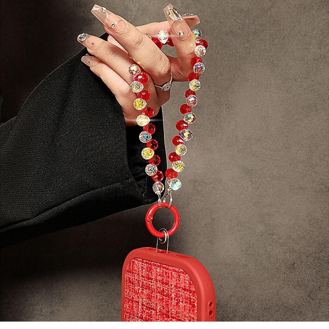 Dekorativer Kristallperlen-Lanyard Karnz