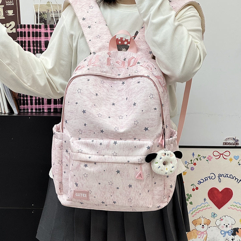 Sternenbedruckter Freizeit-Rucksack Karnz