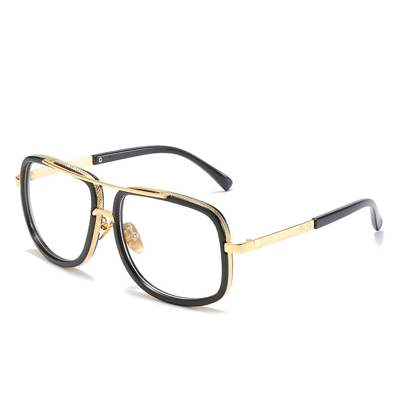 Damen quadratische Sonnenbrille mit luxuriösen Akzenten Karnz