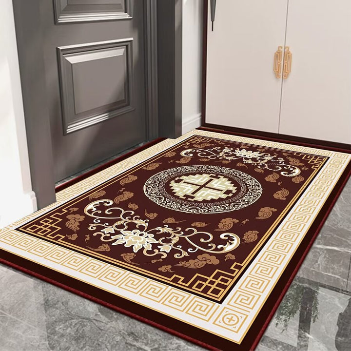 Dekorativer persischer Teppich im inspirierenden Design