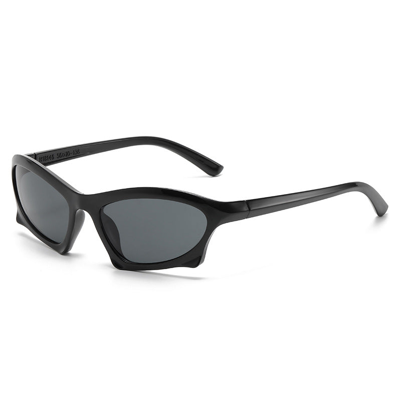 Damen modische Sonnenbrille mit innovativem, ergonomischem Rahmen Karnz