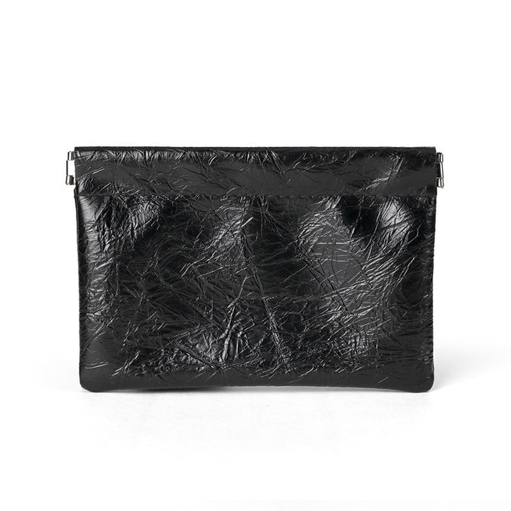 Texturierte Leder-Tasche