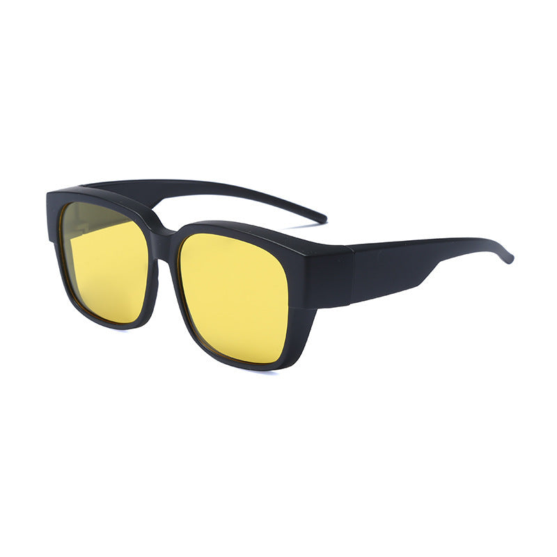 Damen stylische Sonnenbrille mit eckigem, modernem Design Karnz