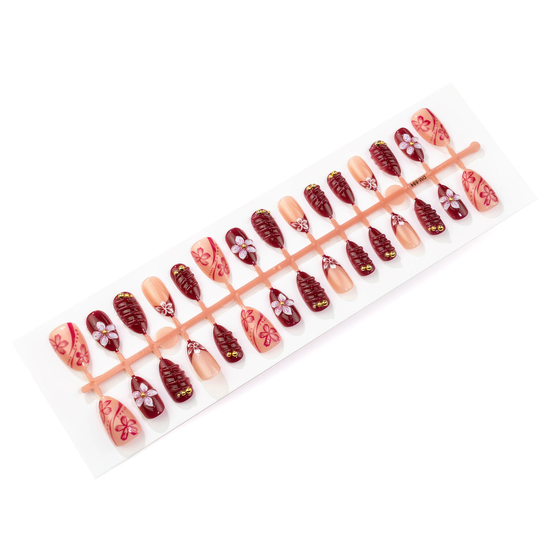Artisan Floral Press-On Nageldesign
