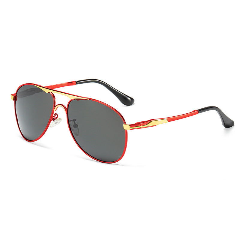 Damen Pilotensonnenbrille mit hochmodernem Rahmen und UV-Schutz Karnz
