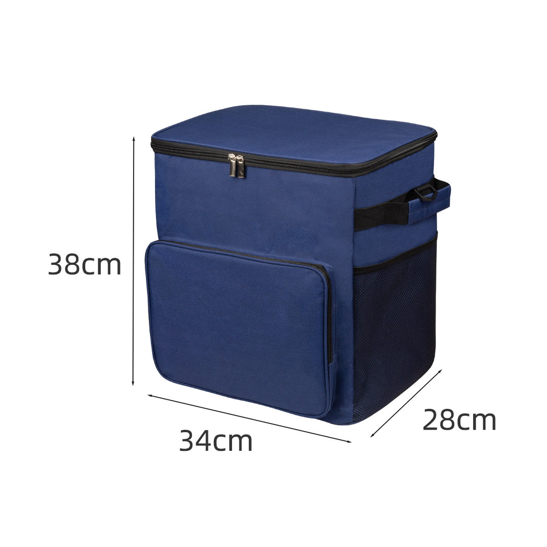 Unisex Kühlbox mit Trolley und vielseitigen Aufbewahrungsmöglichkeiten Karnz