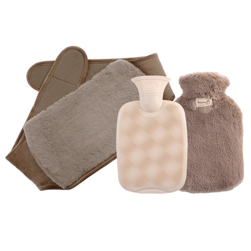 Plüsch-Wärmflaschen-Set Karnz