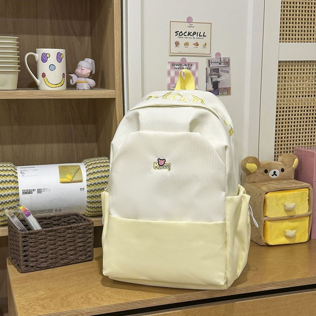 Verspielter Rucksack mit Aufgesticktem Motiv Karnz