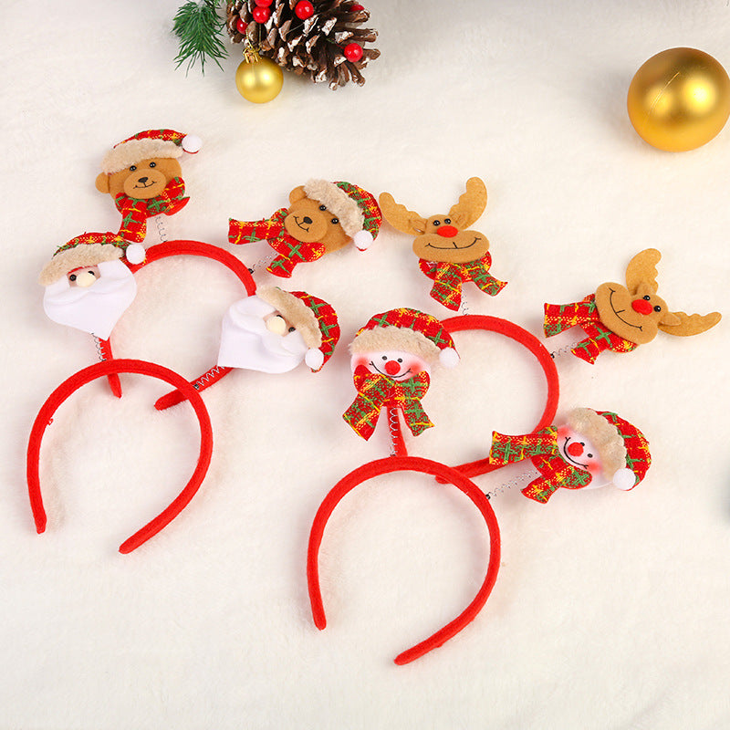 Lustige Weihnachts-Rentier-Haarreifen Karnz