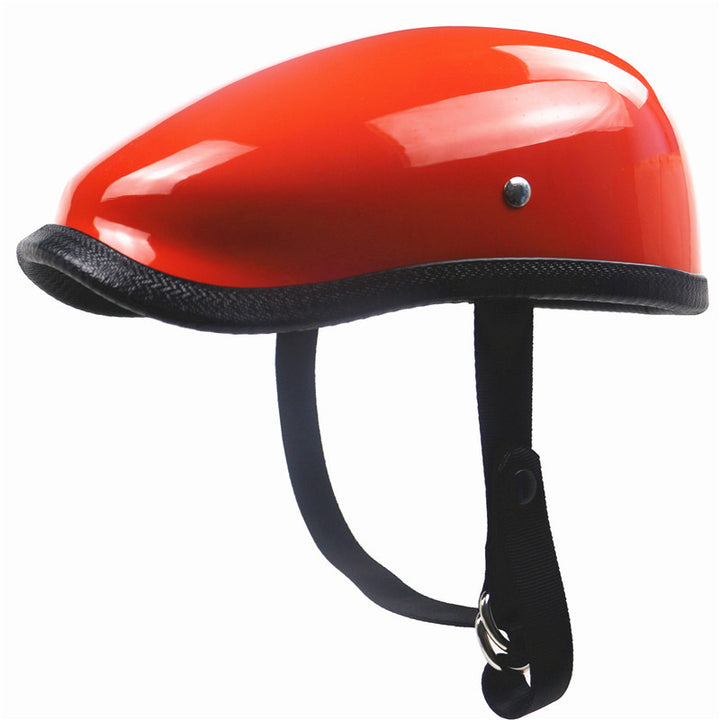 Stylischer Low-Profile Motorradhelm Karnz