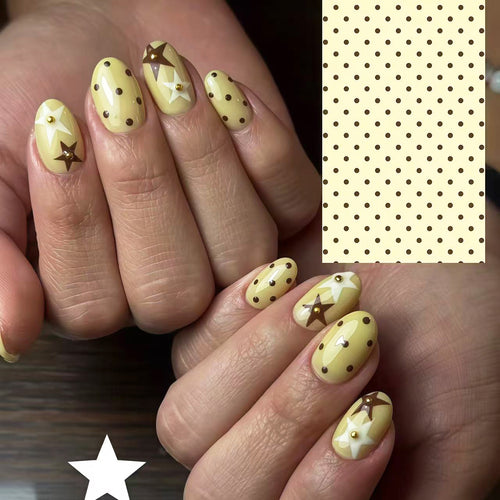 Premium Dekorative Druck-Nagelkunst-Set
