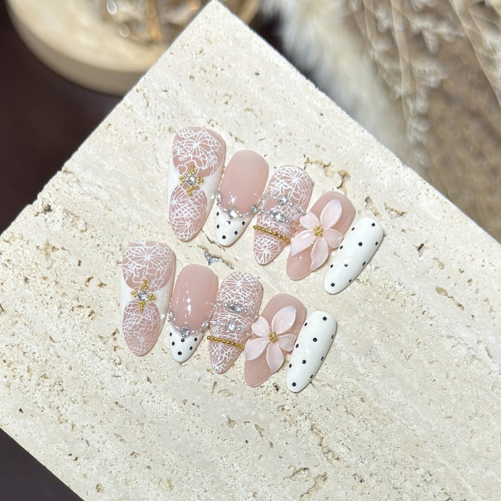 Dekoratives Press-On Nagelkunstset 1790734418