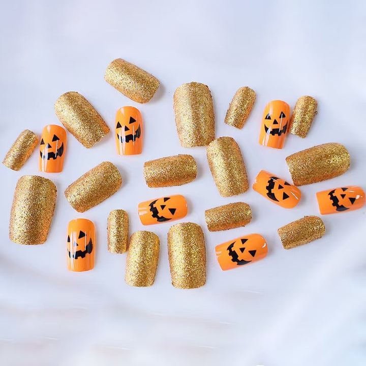 Kreatives Halloween Kunstnagelset Karnz