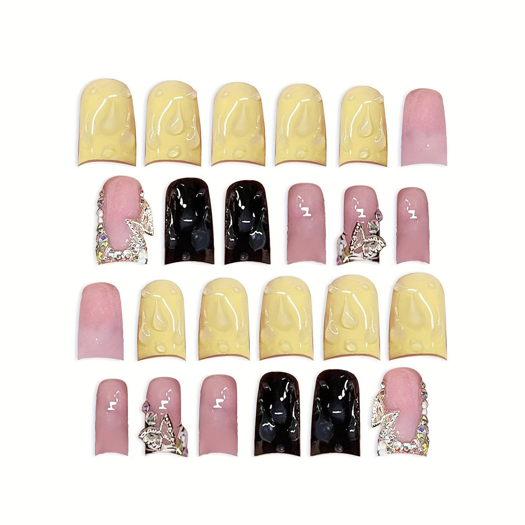 Premium Künstlerische Nagelwickel Karnz