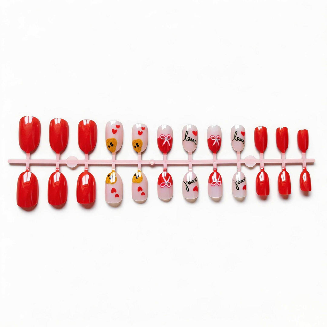 Romantisches Künstlerisches Nageldesign