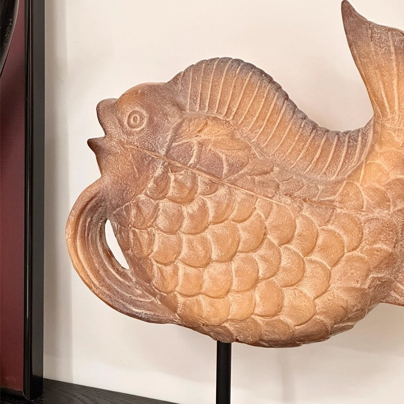 Dekorative Fischskulptur