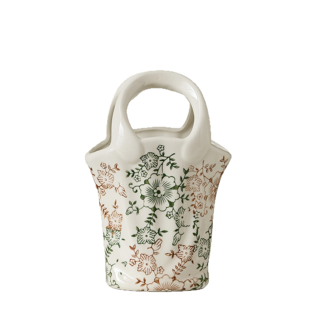 Blumenkorb mit zwei Griffen Karnz