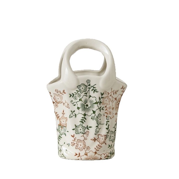 Blumenkorb mit zwei Griffen Karnz