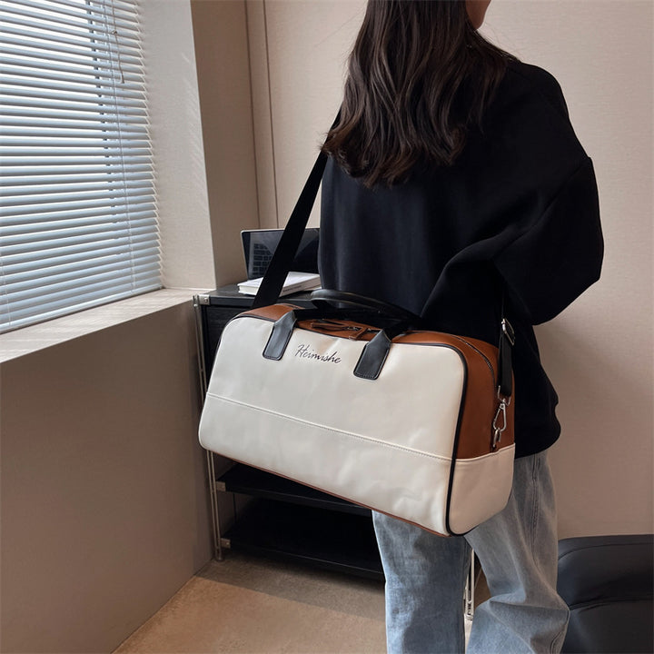 Vielseitige Leder-Reise-Duffel-Tasche Karnz