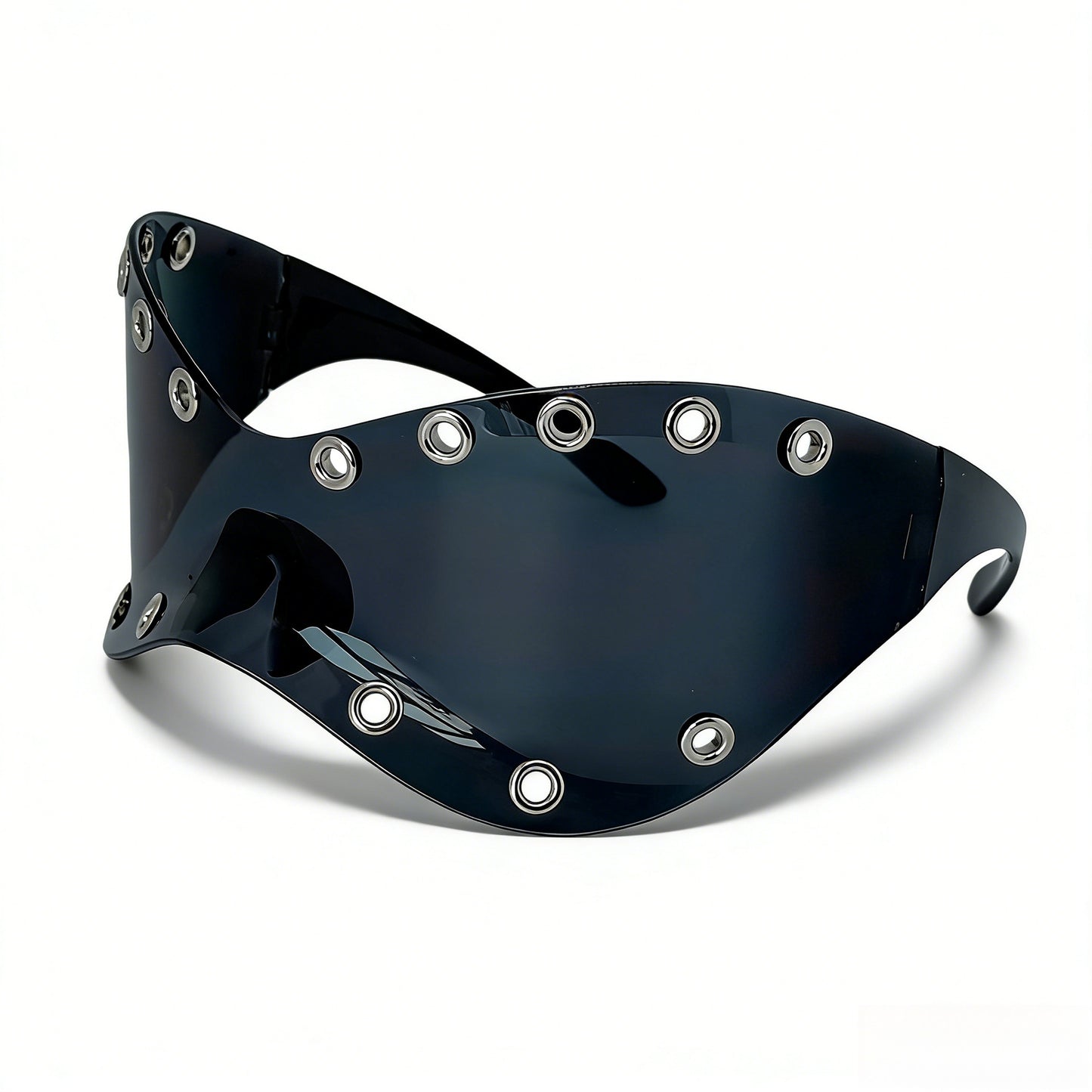 Damen Sportliche Designer-Sonnenbrille mit innovativen Metallakzenten Karnz