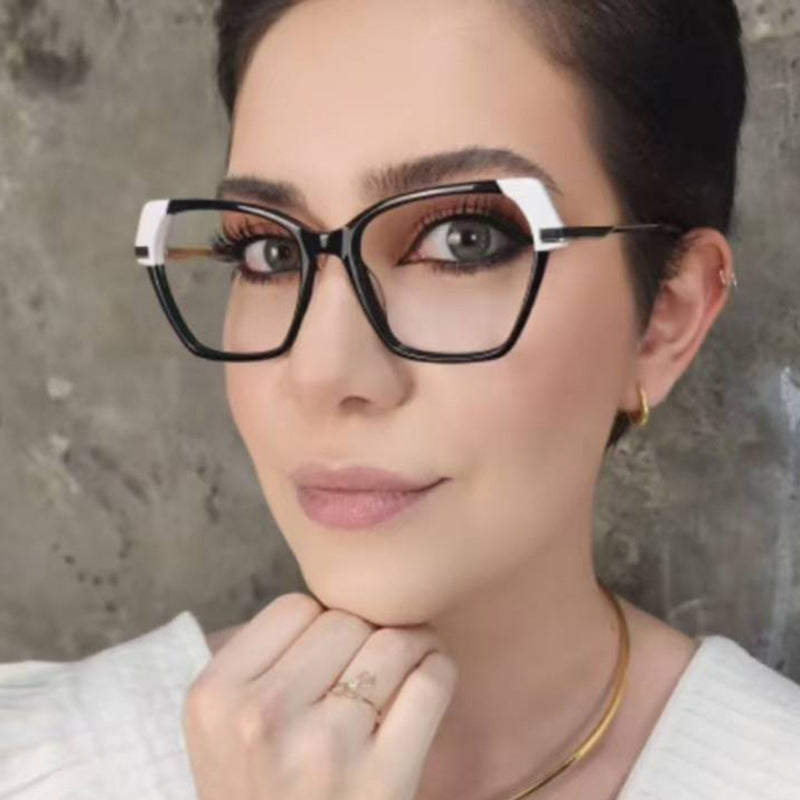 Damen quadratische Sonnenbrille mit elegantem Metallrahmen und schützendem UV-Filter Karnz