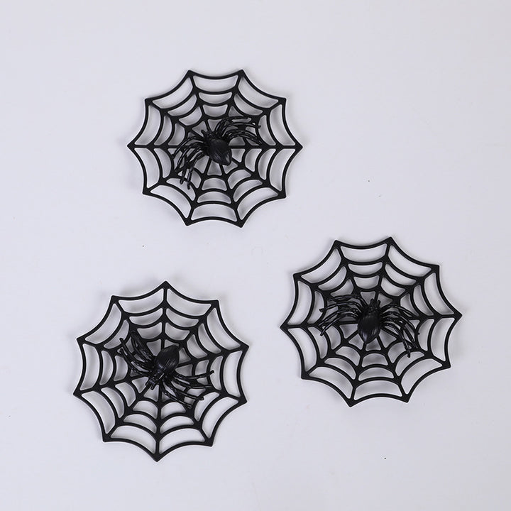 Dekorative Spinnennetz Aufkleber