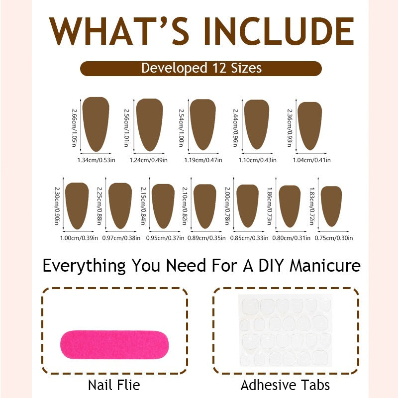Modische Kunstnägel Karnz