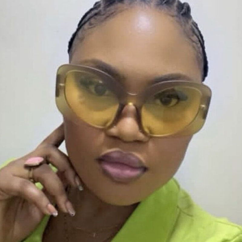 Damen oversized Sonnenbrille im modernen Design Karnz