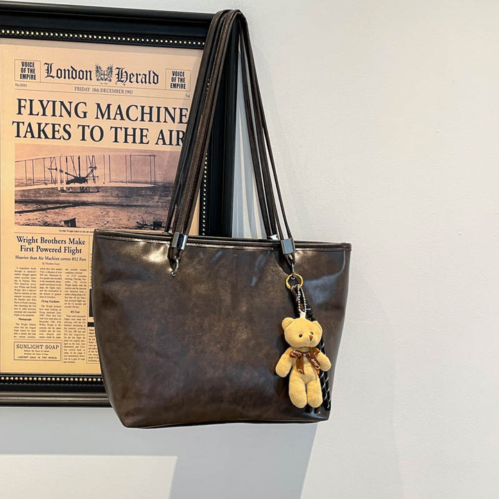 Vielseitige Alltags-Vegan-Leder-Tote