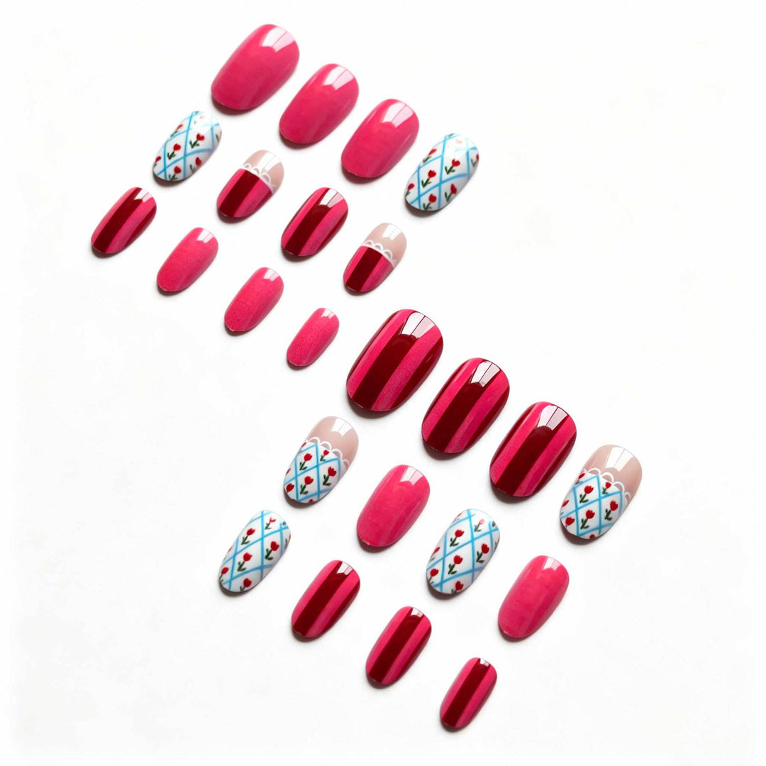 Künstlerisches Nagelkunstdesign