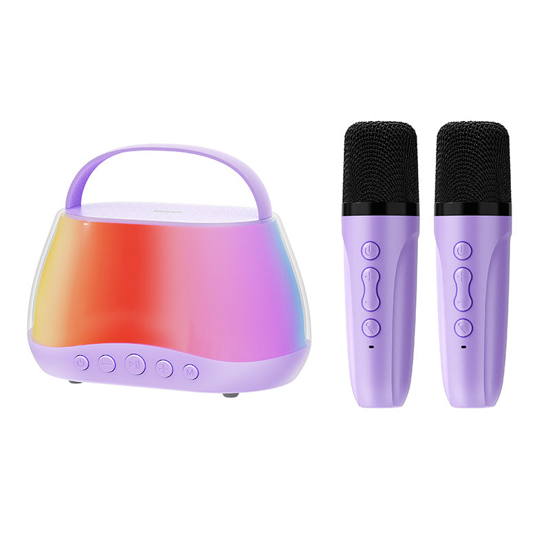 Tragbarer Bluetooth-Lautsprecher mit LED-Lichtern Karnz