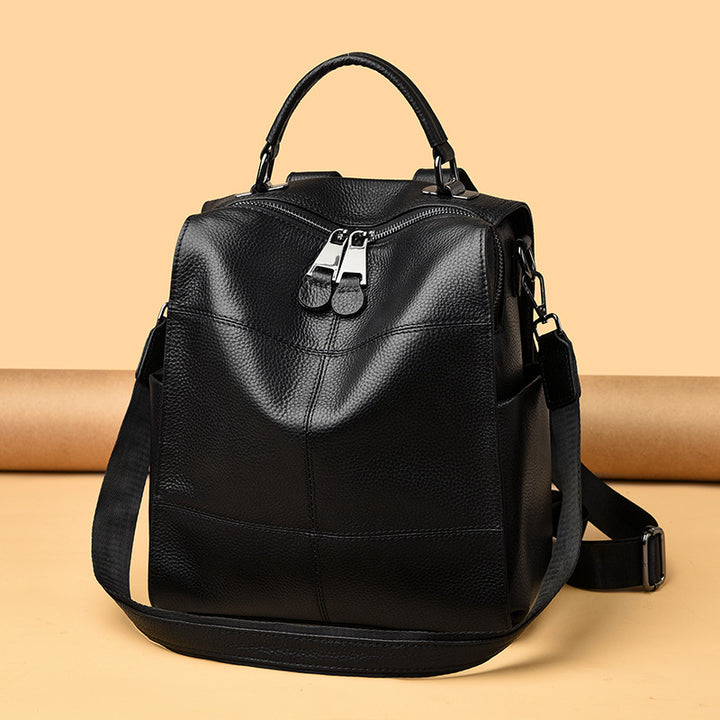 Vielseitiger Multifunktionaler Leder Rucksack Karnz