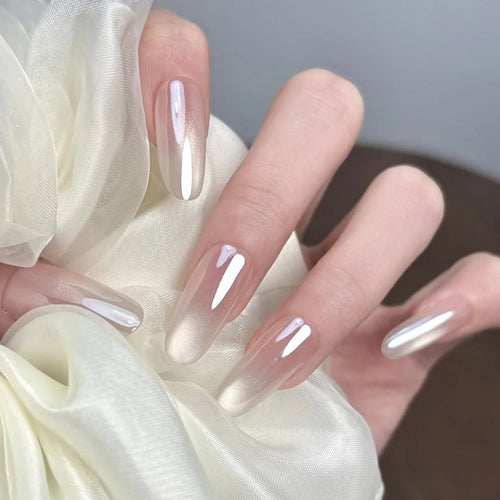 Elegante Ombre Nagelkunst Karnz