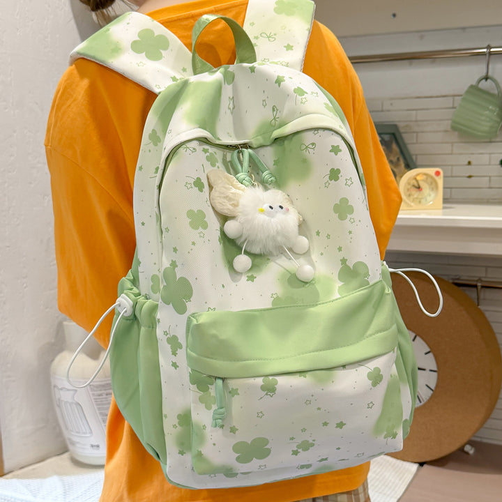 Süßer floralbedruckter Rucksack Karnz