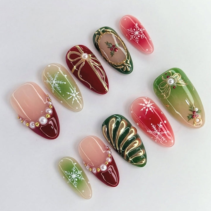 Elegante Kunstnagel-Designs Karnz