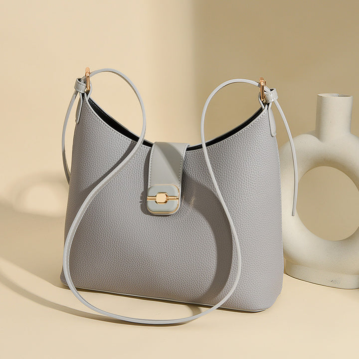 Stilvolle Texturierte Handtasche Karnz