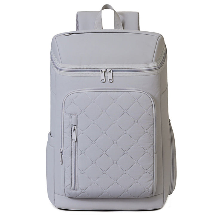 Stylischer gesteppter Laptop-Rucksack Karnz