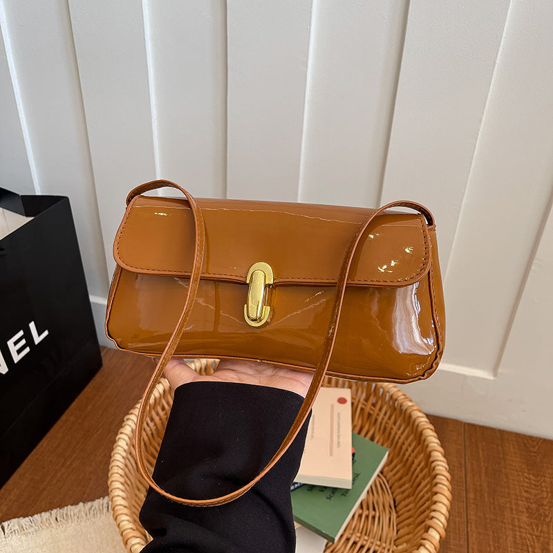 Patentleder Mini-Handtasche