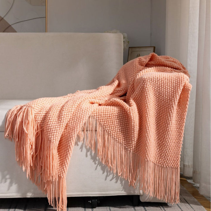 Textured Cozy Wurfdecke