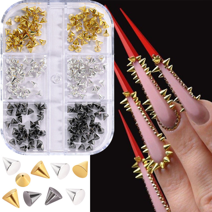 Dekorative Nagelkunst Nieten Set