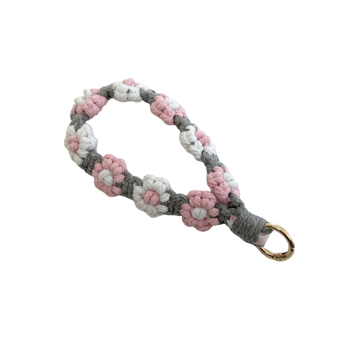Floral Makramee Schlüsselanhänger Halter Karnz