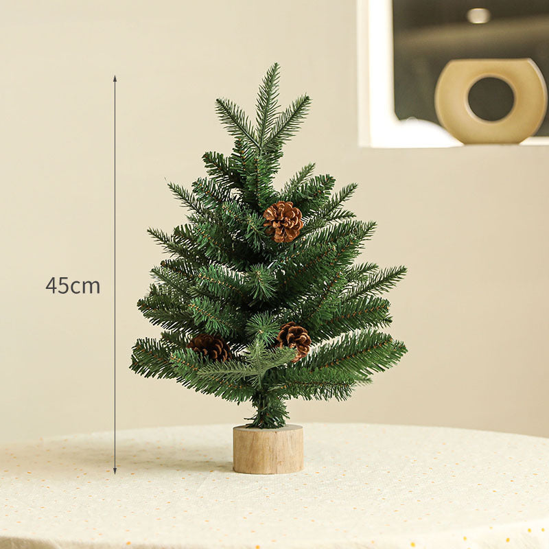 Dekorative Mini-Weihnachtsbaum mit LED-Lichtern