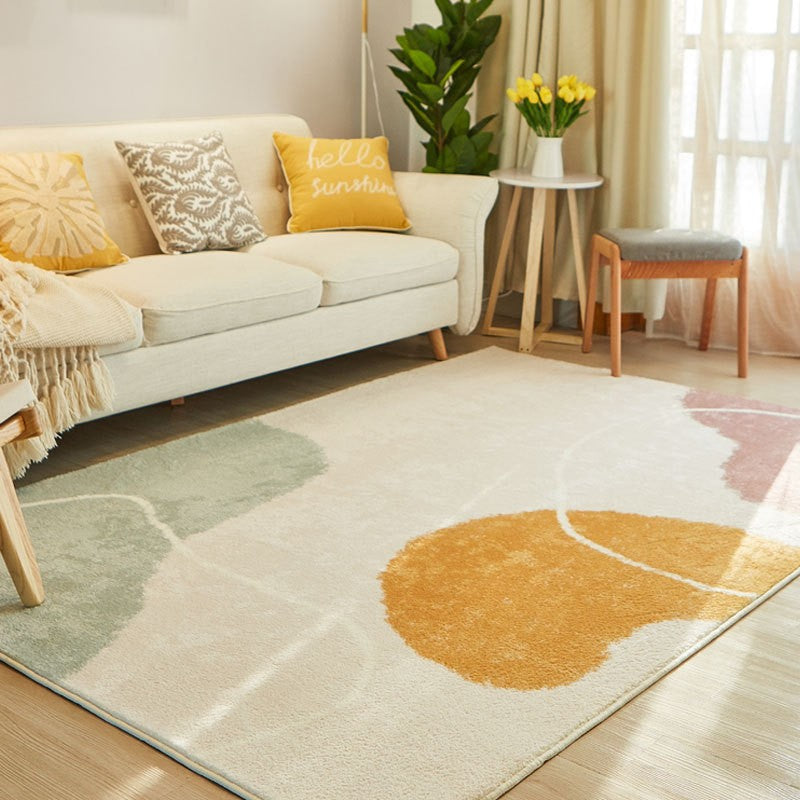 Abstraktes Design Boden Teppich Karnz