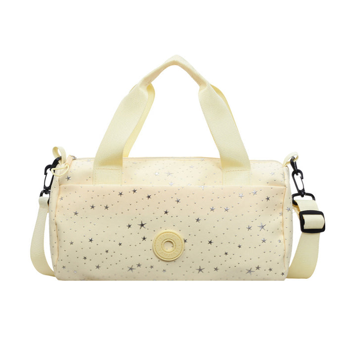 Stylische Sport-Duffle mit Sternmuster