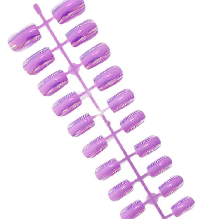 Glänzendes Ombre Aufklebenägel Set Karnz