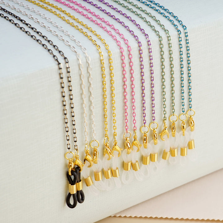 Eleganter Link Ketten Brillenhalter Karnz