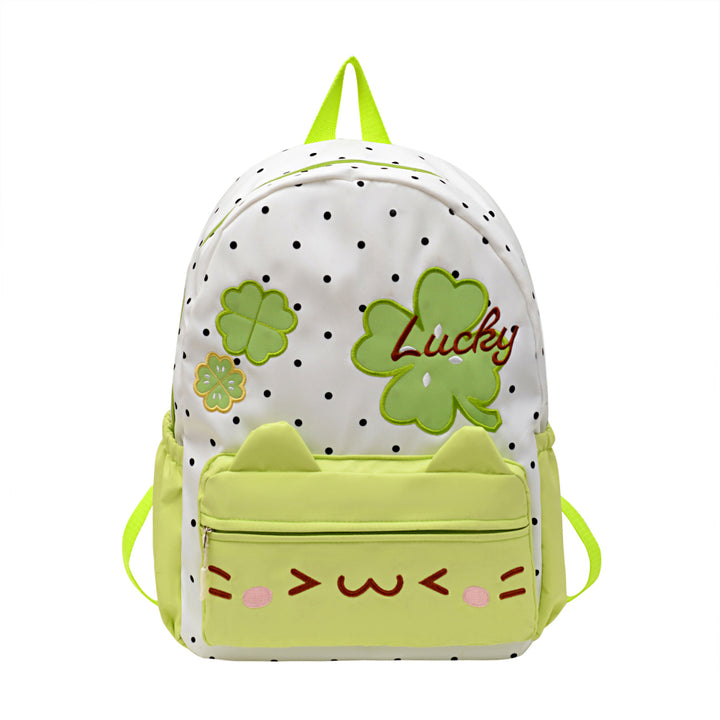 Verspielt Punkte Katze-Themen Rucksack Karnz